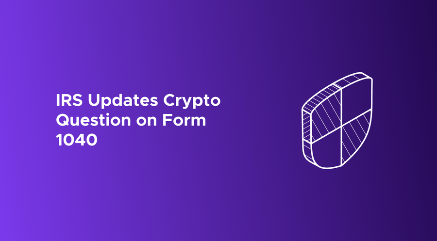 IRS updates crypto question on Form 1040
