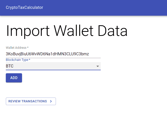 Import Bitcoin wallet